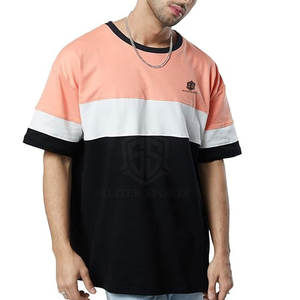 Camiseta de hombro caído de gran tamaño Camiseta de hombro caído de alta calidad con logotipo personalizado de peso pesado en blanco - Product Image 1