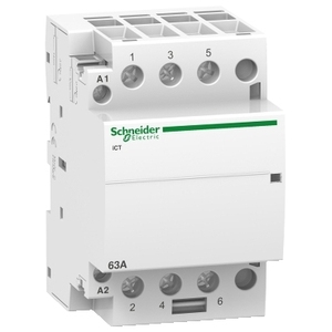 Contattore SCHNEIDER ELECTRIC ICT 63A 3NO 220-240V 60Hz A9C20663 - Product Image 1