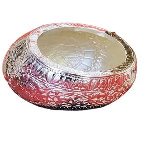 Cuenco moderno de latón para cocina, cuencos para servir frutas secas, para el hogar, Hotel, restaurante, Color plateado - Product Image 1