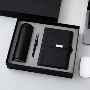 Custom Notebook Wholesale Promotional Business Thermos Cup A5 <b>Journal</b> Gift Set With Pen and Water Bottle - Product Image 2