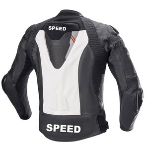 Veste de moto de course motard originale en cuir de vachette Sportswear Plus Size Caractéristique quantité minimale de commande 1 pièce - Product Image 2