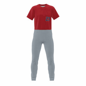 Equipo totalmente personalizable desgaste uniforme de béisbol completo sublimado 100% poliéster pantalones de uniforme de béisbol - Product Image 3