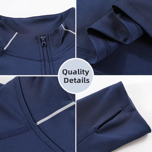 Wholesale Men <strong>Compression</strong> Shirt Tight Fit Gym Sportswear OEM <strong>Custom</strong> Logo <strong>Compression</strong> Shirt Men Women Fitness Wear - Product Image 3