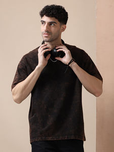 Ropa y accesorios> Ropa de hombre> Camisetas de hombre Camiseta de lavado ácido personalizada Camiseta transpirable de secado rápido para hombre - Product Image 2