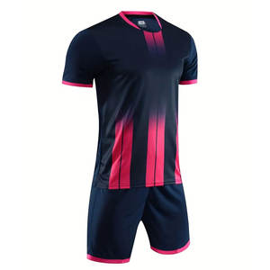 Uniforme de fútbol de alta calidad, diseño personalizado, uniforme de fútbol de poliéster 100%, gran oferta, uniforme de fútbol cómodo - Product Image 6