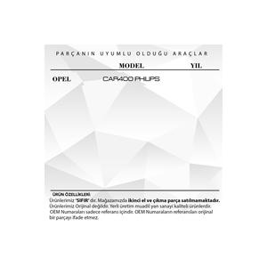 Bouton radio pour Opel Philips Car400 - Product Image 2