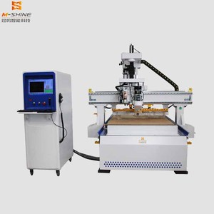 Routeur CNC à 12 outils avec changeur d'outils automatique (ATC), moteur 9KW, réducteur Shimpo <span class=keywords><strong>japonais</strong></span> pour le travail du bois, la découpe du bois et le nesting de panneaux - Product Image 1