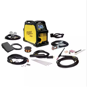 Soldadora MIG/STICK/TIG Nueva - Negra/Amarilla - Product Image 4