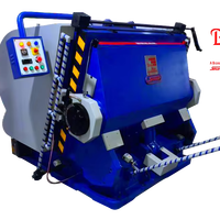 Máquina de troquelado y estampado semiautomática BoxMac de alta resistencia, sistema completo, nueva, para cartón corrugado, de formato largo