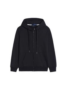 Sweats à capuche zippés personnalisés pour hommes Sweat-shirt à capuche respirant confortable 100% coton polaire surdimensionné Slim Fit Sweats à capuche zippés personnalisés - Product Image 5