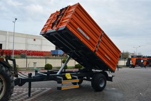 Remolque Agrícola Basculante de Tres Lados Montado en Tractor, Motor de Engranajes Personalizable, Alta Garantía de 5 Años - Precios Bajos Directos - Product Image 3