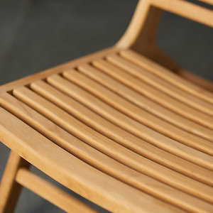 เก้าอี้เลานจ์กลางแจ้งไม้สักฮาวาน่าสําหรับเฟอร์นิเจอร์ภายนอก - Product Image 2