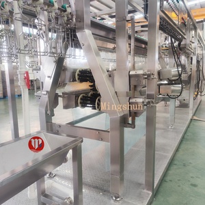 Machine compacte d'abattage automatique de poulets pour 1000 poulets/heure dans une <span class=keywords><strong>abattoir</strong></span> malaisienne, sans installation, bon prix - Product Image 4