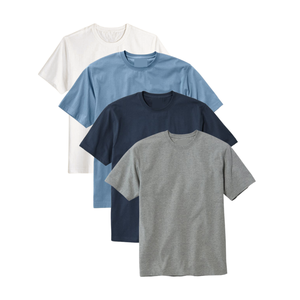 Vinh Hung Garment Oem Mayorista Multicolor Hombres XL Talla Camiseta Alta Calidad 100% Algodón Con Logotipo Personalizado Servicios OEM/ODM - Product Image 6