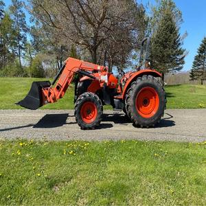 Original para Tractor agrícola Kubota M7060 70HP 4WD con cargador frontal nominal de calidad Original bomba de motor Motor caja de cambios rodamiento venta - Product Image 6