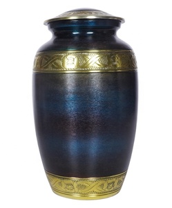 Urna americana clásica para adultos cremación metal galaxia religiosa urna de cremación acabado de imagen urna funeraria decorativa para interiores - Product Image 1