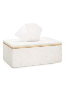 Fabuleux design hôtel ware table boîte à serviettes décorative marbre de première qualité boîte à serviettes de couleur blanche et noire à bon prix - Product Image 4