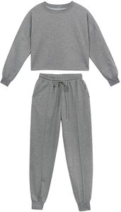 Chándal de manga larga de lana, pantalones de chándal, sudaderas con capucha, ropa de entrenamiento y jogging, ropa deportiva, pistas de mujer - Product Image 3