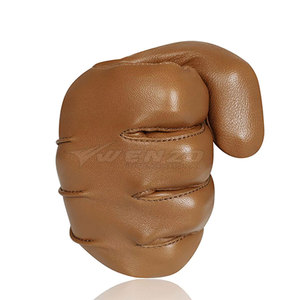 ถุงมือขับรถหนังฤดูหนาวโลโก้สั่งทำ คุณภาพสูง ระบายอากาศได้ดี รองรับหน้าจอสัมผัส สายรัดข้อมือปรับได้ แฟชั่นทันสมัย - Product Image 5