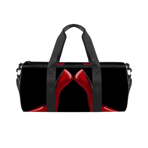 Sac polochon de voyage OEM de grande capacité personnalisé de haute qualité en cuir véritable sacs de vente en gros étanches Sport Gym - Product Image 1