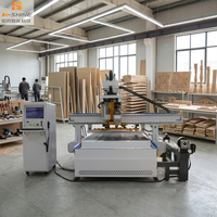 Router CNC de 4 Ejes ATC M9 con Carga y Descarga Automática, Máquina CNC para Tallado y Fresado de Madera