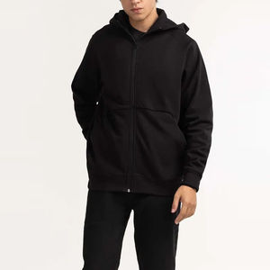 Oem Service Basics algodón mezclado Hombres Sudaderas con cremallera Diseño personalizado Hombres Sudaderas con capucha En línea Mejor venta Hombres Sudaderas con cremallera - Product Image 1