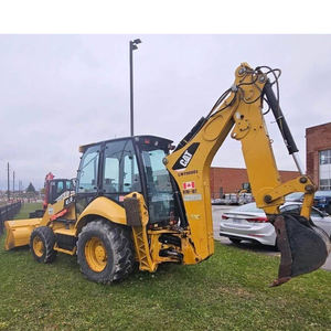 Retroexcavadora CAT 416 Usada, Cargadora Frontal, Capacidad de Carga de 70 Toneladas, Potencia de 60 KW, Chasis Resistente, Neumáticos Duraderos, Bomba de Operador Cómoda - Product Image 3