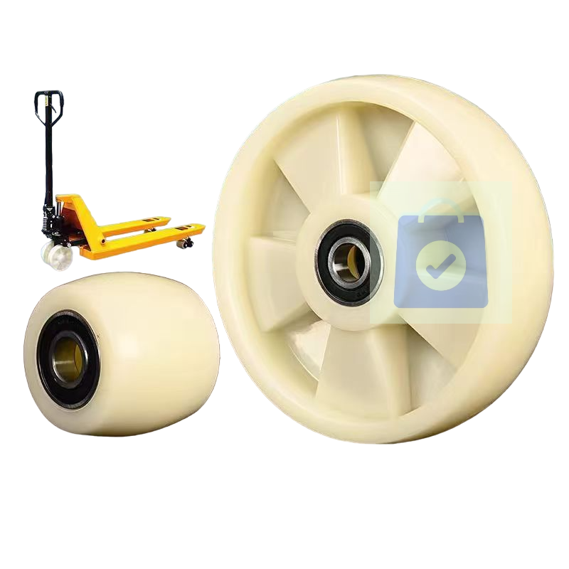 Factory Direct Supply Hot Selling Latest Design Iron Standard Solid Firm Tread Replacement Accessories Electric Caster Wheel No