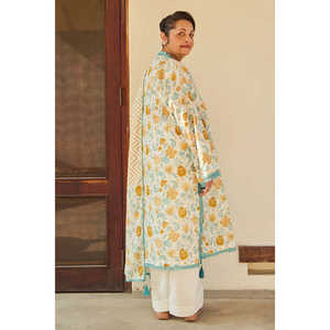 Conjunto de traje de 3 piezas estampado para mujer con dupatta, colección CL-62071 B - Product Image 1