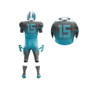 Uniformes de Fútbol Americano Personalizados Europeos para Hombre, Conjuntos de Entrenamiento Sublimados, Impresos, 100% Poliéster, de Secado Rápido y Transpirables - Product Image 2