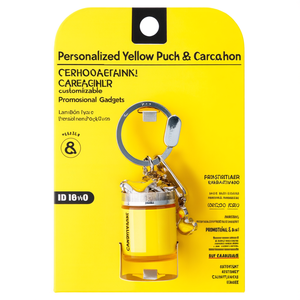 Portachiavi e Moschettone Personalizzabili a Forma di Anatra Gialla - Gadget Promozionali Personalizzabili - Product Image 2