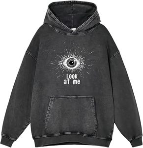 Sudaderas con Capucha de Invierno Personalizadas para Hombre, de Poliéster/Algodón, con Cierre, Corte Regular, Estilo Urbano, Vintage, Lavado Ácido, Desgastado, Serigrafiado - Product Image 6