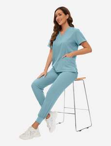 Nouvel uniforme d'hôpital pour les femmes et la vente chaude respirante pour le nouveau style d'hôpital Scrubs Sets Infirmière Uniforme - Product Image 6