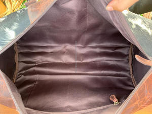 New Western 100% Bolsa de viaje de cuero genuino de grano completo Correas ajustables multifuncionales Bolsa de Viaje Unisex Bolsa de fin de semana de cuero de vaca - Product Image 6