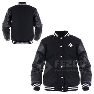 Veste Letterman personnalisée de grande taille pour hommes Veste d'hiver de haute qualité avec logo personnalisé imprimé pour hommes à bas prix - Product Image 2