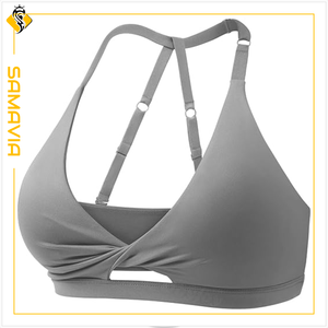 SAMAVIA High-Impact Sports <b>Bra</b> Quality Assured Breathable Seamless Supportive Gym/Yoga Wear XL OEM/ODM Service Available - Product Image 1