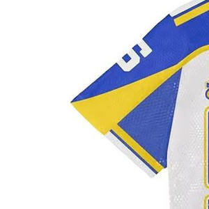 Venta caliente Unisex 100% Camiseta de algodón Ropa deportiva personalizada con Boxy Fit Digital Impreso Fútbol Malla Jersey para hombres Loose Fit - Product Image 4