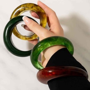 Pulseras y Brazaletes de Resina para Mujer, Nueva Colección, Joyería Estilo Ángel para Fiestas y Bodas, Alta Calidad - Product Image 2