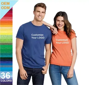 Camiseta de alta calidad al por mayor para hombre con diseño personalizado 100% Camiseta de algodón con estampado de talla grande camiseta de hombre para hombre - Product Image 2