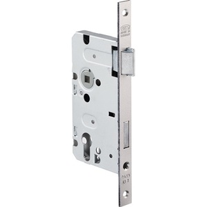 Cerradura de embutir para puertas interiores 415 PZW 18/55/72/8mm DIN Derecha Cuadrada Clase 2 Zinc Fundido a Presión BKS Nueva para Cercas, Rejas y Portones - Product Image 1