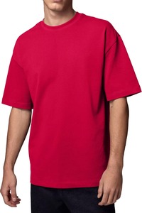T-shirt pour homme en coton 100% de qualité supérieure, surdimensionné, été 2026, décontracté, col rond, personnalisable - Product Image 5