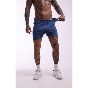 Calzoncillos Bóxer para Hombre, 100% Algodón, Azules, Transpirables, Suaves, Cómodos, Cintura Elástica, Tallas 48-66 - Product Image 1