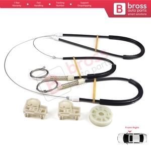 ชุดซ่อมมอเตอร์กระจกหน้าต่าง BWR243 สำหรับประตูหน้าขวา รถโปโล MK3 6N1 6N2 แฮทช์แบค ปี 1994-2001 4/5 ประตู 6N4837462 - Product Image 4