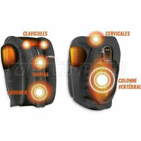 Gilet airbag pour les amateurs de sports de plein air, design moderne, gilet airbag pour équipement de moto