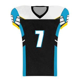 ชุดอเมริกันฟุตบอลชาย ปี 2026 ใหม่ 100% โพลีเอสเตอร์ คุณภาพดีเยี่ยม ระบายอากาศได้ดี พร้อมโลโก้สั่งทำพิเศษ ไซส์พลัส พิมพ์ลาย สำหรับทุกเพศ - Product Image 3