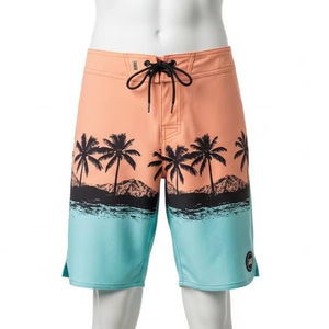 Pantalones Cortos de Lona de Secado Rápido, Tela de Poliéster, Estampado por Sublimación, Ligeros, para Playa, Natación, Surf, Casuales, para Hombre, para Usar en Verano - Product Image 1
