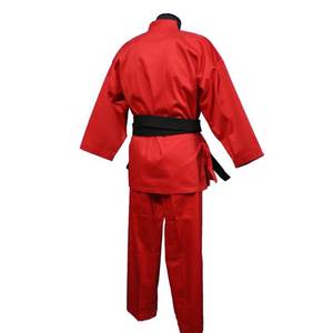 Proveedor Mayorista de Uniformes de Karate, Gi de Algodón Duradero, Ligero y Transpirable para Entrenamiento en Dojo, Opción de Logotipo Frontal Bordado Personalizado - Product Image 4
