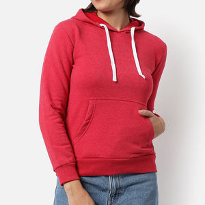 เสื้อฮู้ดดี้ผ้าฟลีซ/ผ้าฝ้ายบุซับในใส่สบาย ราคาส่ง คุณภาพสูง ราคาถูก สำหรับผู้หญิง กำลังเป็นที่นิยมในฤดูหนาว - Product Image 3