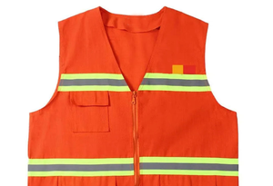 Nuevos chalecos de seguridad para mujer de todos los colores, chalecos personalizados con múltiples bolsillos, cierre de cremallera, impermeables para uso Industrial al aire libre, chaleco - Product Image 4