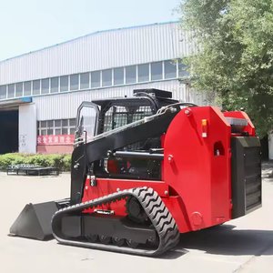 Livraison Gratuite Moteur Kubota Epa diesel Mini Skid Steer à Pied Derrière Mini Skid Steer Tracteur - Product Image 3